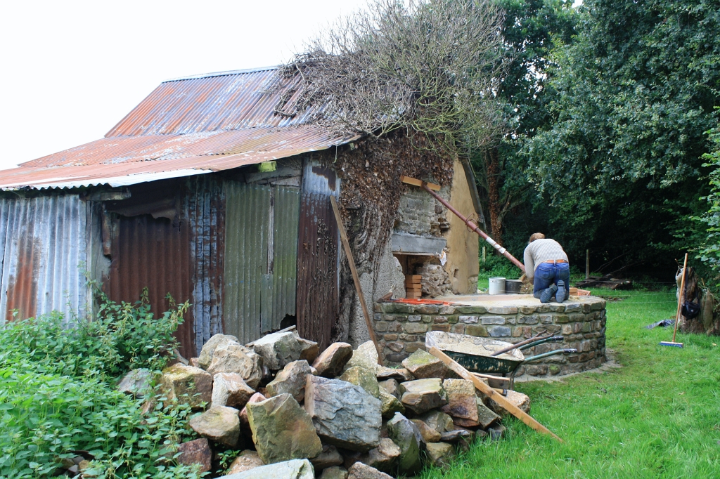 20110419-20110828 Restoring Le Boquet Bread Oven 35.JPG